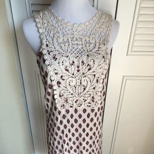 Blue rain size large dress Vguc